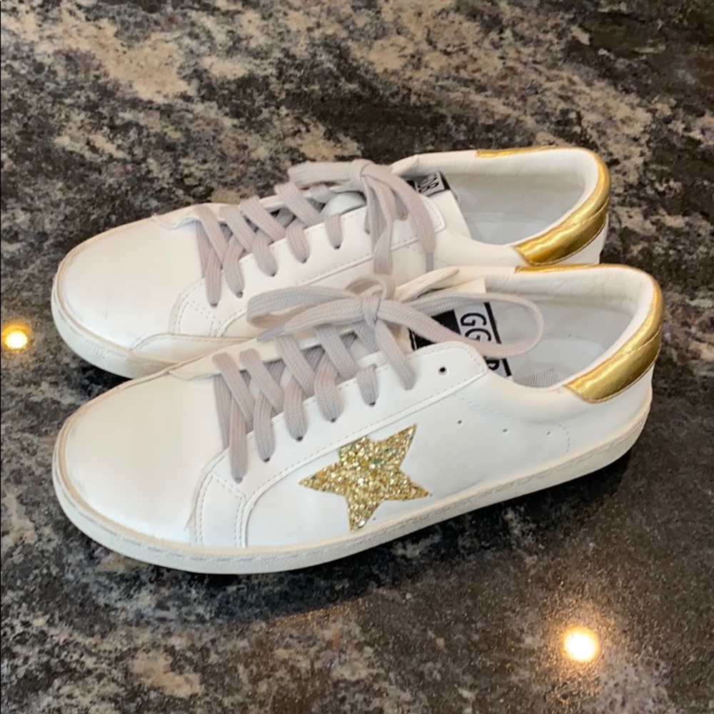 Women’s Gold Star Sneakers